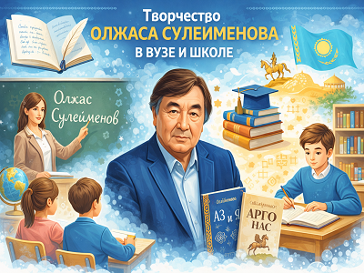 Творчество Олжаса Сулейменова в вузе и школе